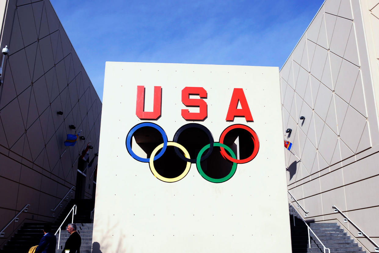 Olympic Rings; Olympic Center in Colorado Springs Glenn Asakawa/The Denver Post via Getty Images