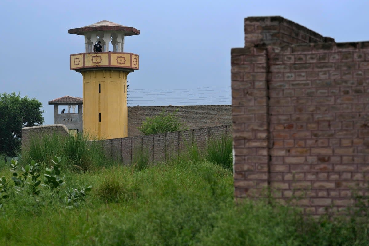 Attock, in eastern Punjab province, where Mr Khan is being held, is notorious for its harsh conditions – its inmates include convicted militants (AP)