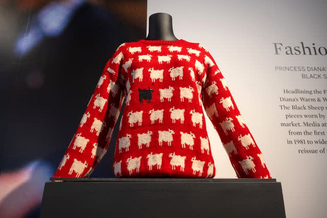 <p>Alexi Rosenfeld/Getty Images</p> The black sheep sweater