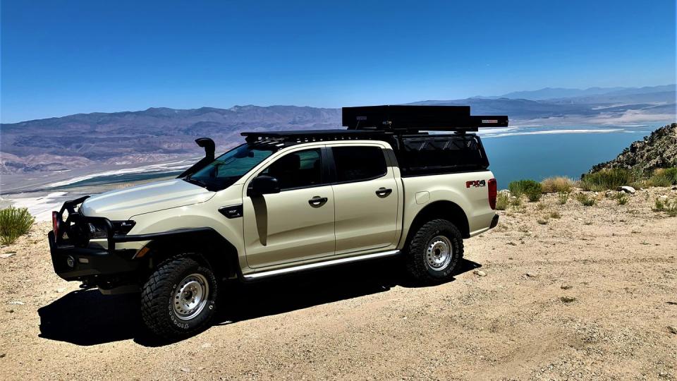 ford ranger 4x4 with rooftop tent
