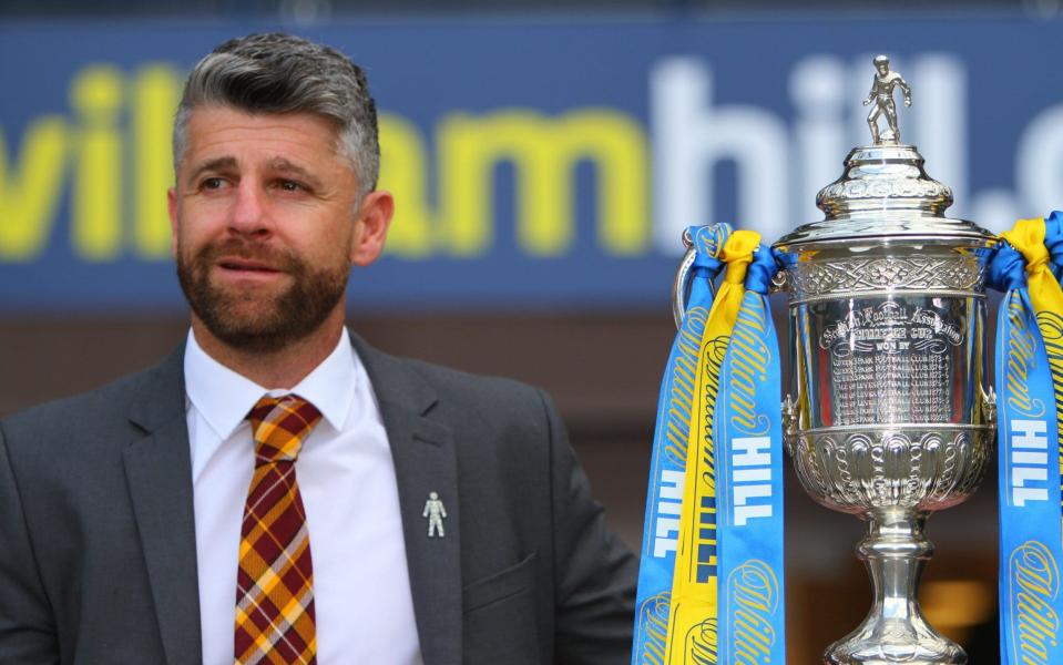 Stephen Robinson knows his Motherwell players have caused Celtic problems this season and watching those performances has given them belief for the final - Action Plus