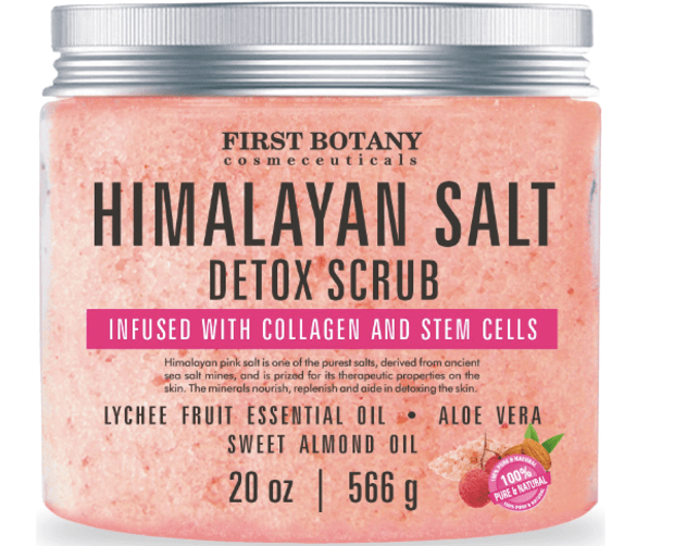 Himalayan Salt Body Scrub with Collagen and Stem Cells, $20.45<p><a href="https://www.amazon.com/Himalayan-Salt-Scrub-Collagen-Cells/dp/B092D3V11H" rel="nofollow noopener" target="_blank" data-ylk="slk:Amazon;elm:context_link;itc:0;sec:content-canvas" class="link ">Amazon</a></p>