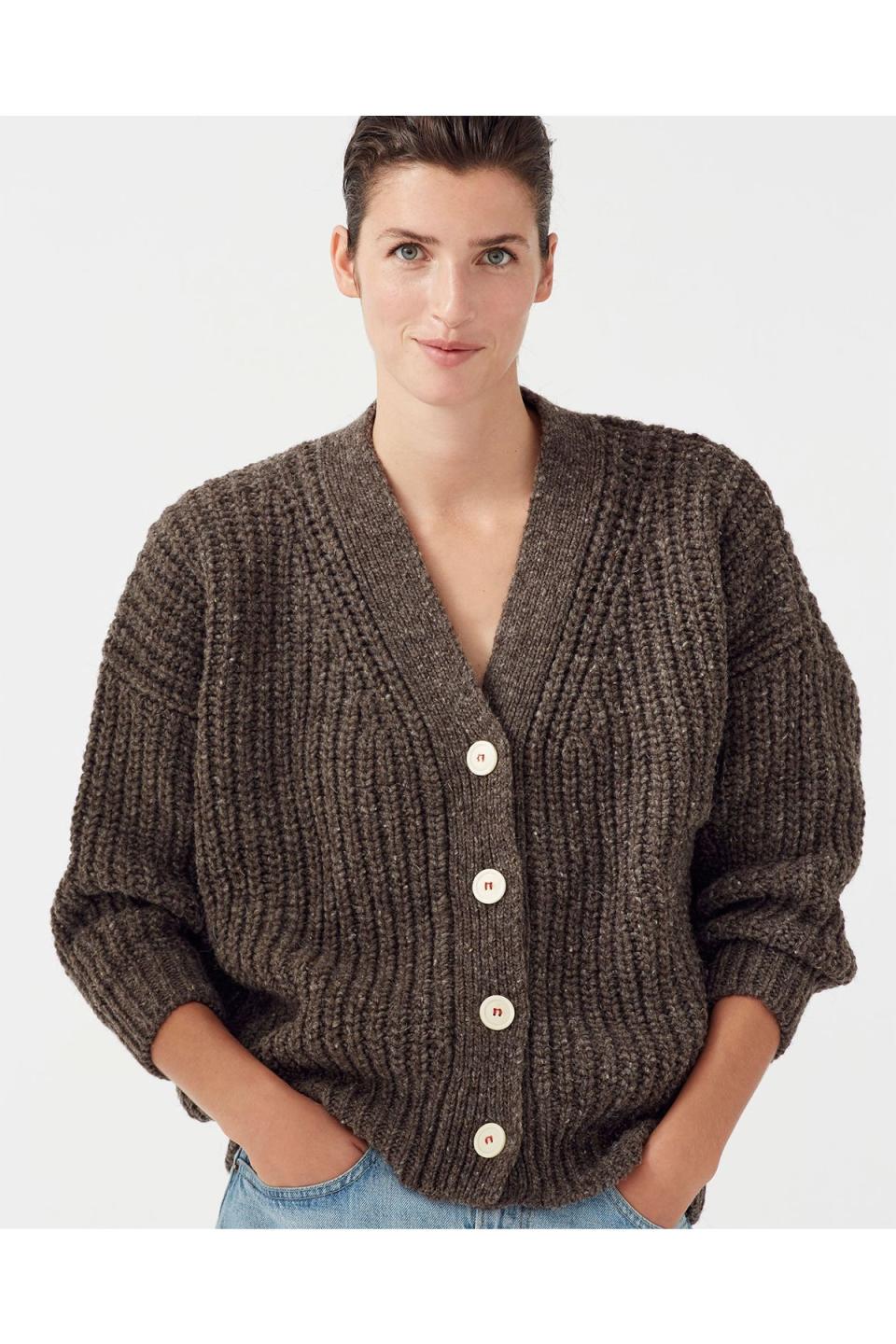 Cardigan Woman No19 Oak