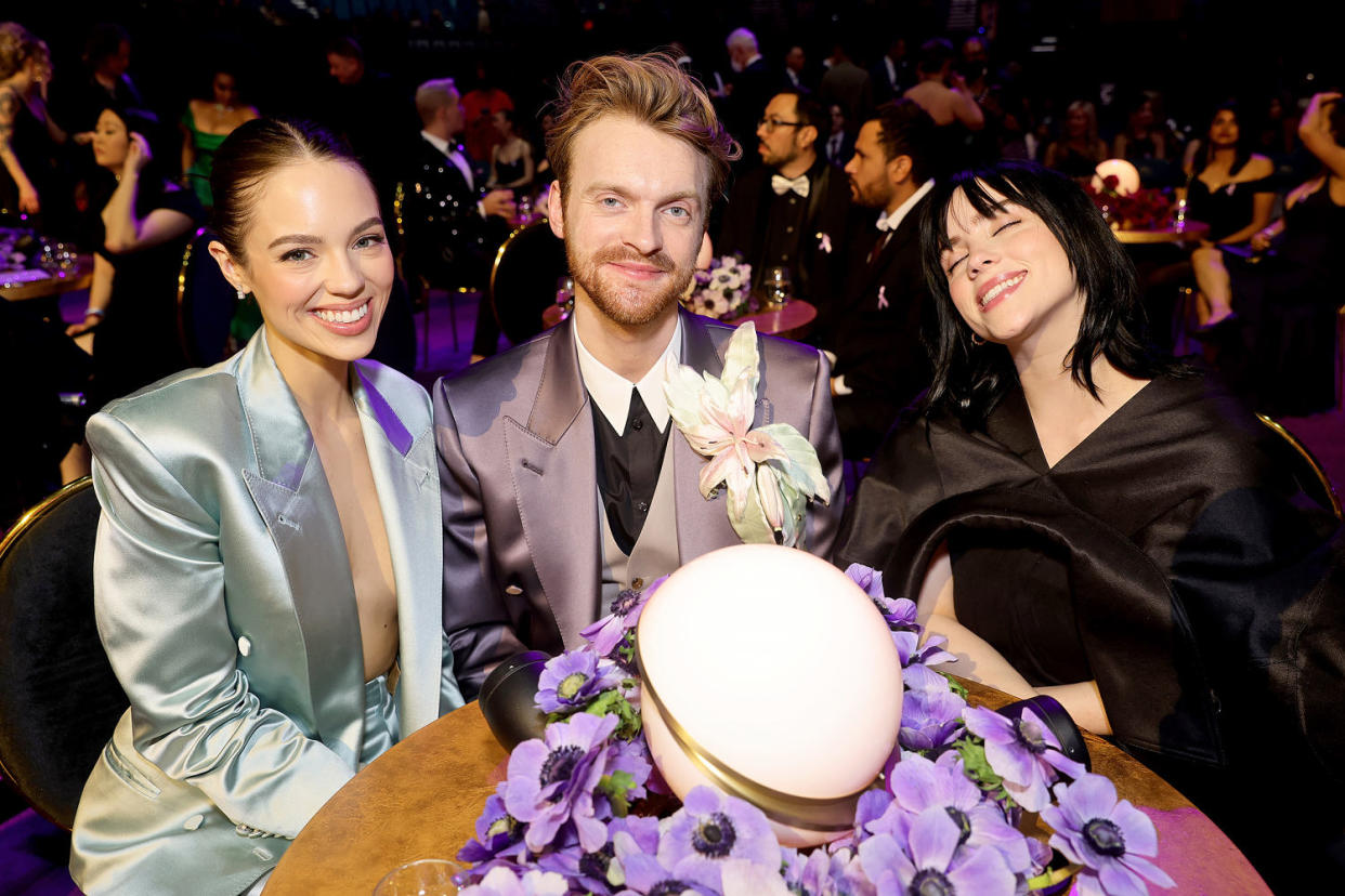 Claudia Sulewski, Finneas O’Connell, and Billie Eilish (Emma McIntyre / Getty Images)