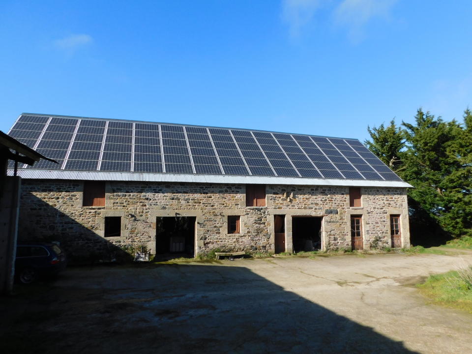 Aside the main house, this property has numerous outbuildings, which means it has a lot of roof space for solar panels.          