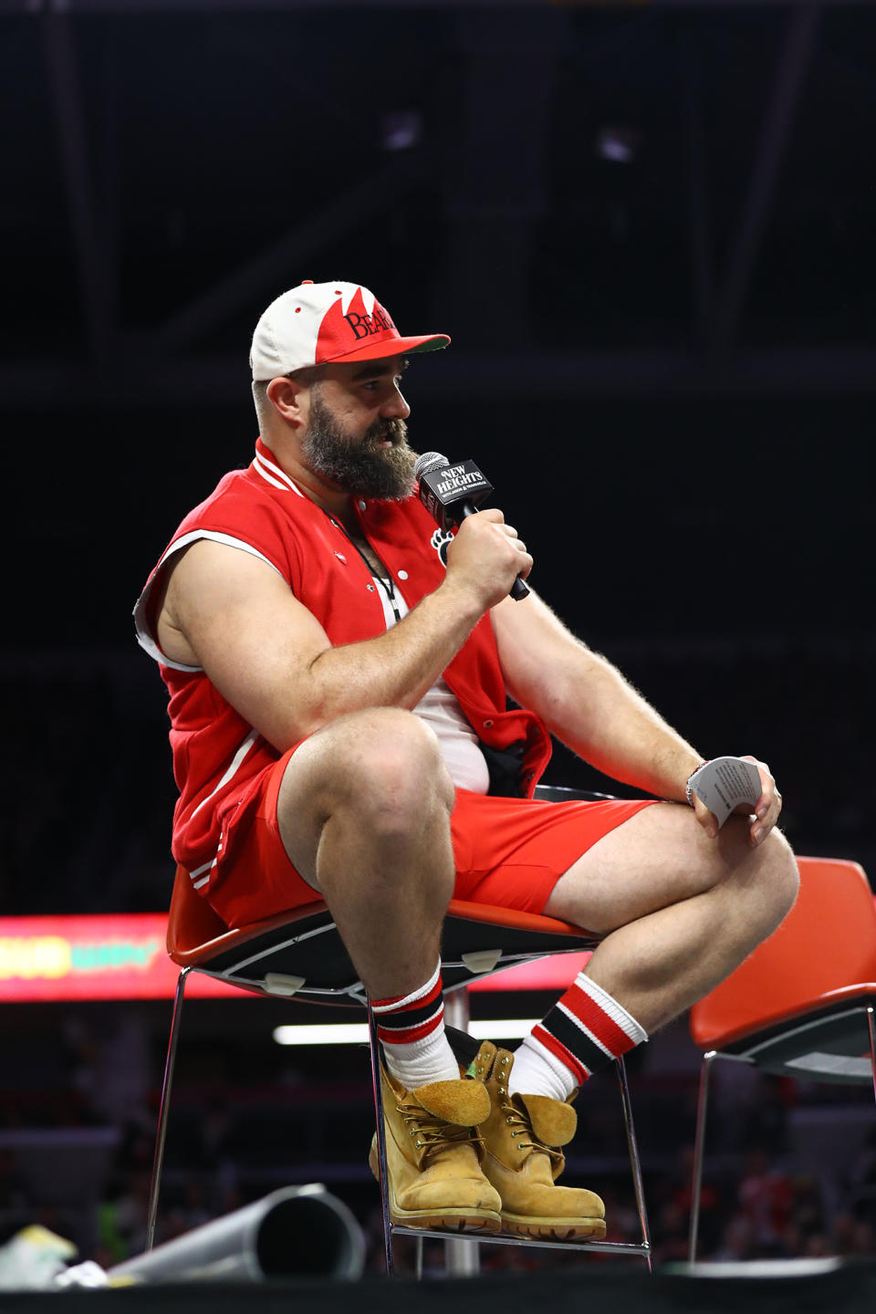 Recapping the Most Unhinged Moments From Travis and Jason Kelce’s Live ‘New Heights’ in Cincinnati