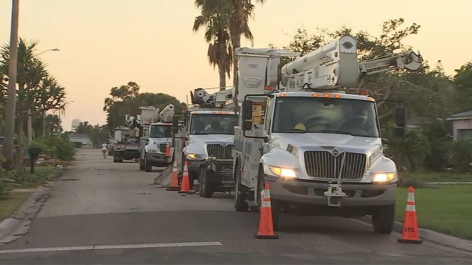 Some Brevard County residents are cleaning up storm damage after a possible tornado came through their neighborhood Wednesday evening.