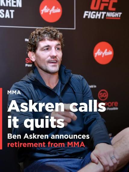 Askren calls it quits