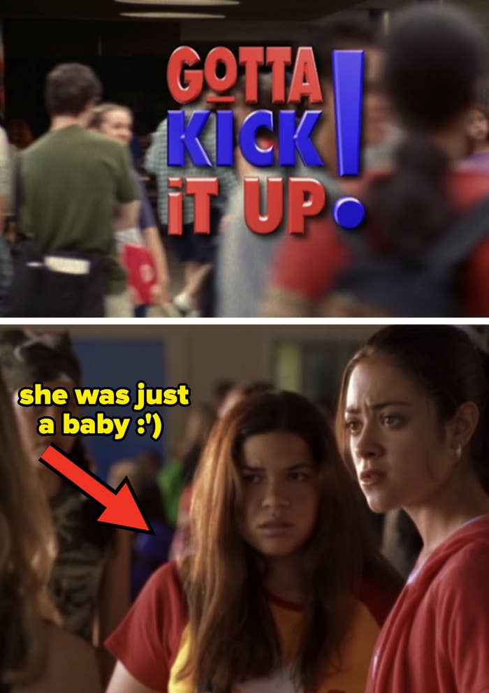 america fererra as yuli in "gotta kick it up"