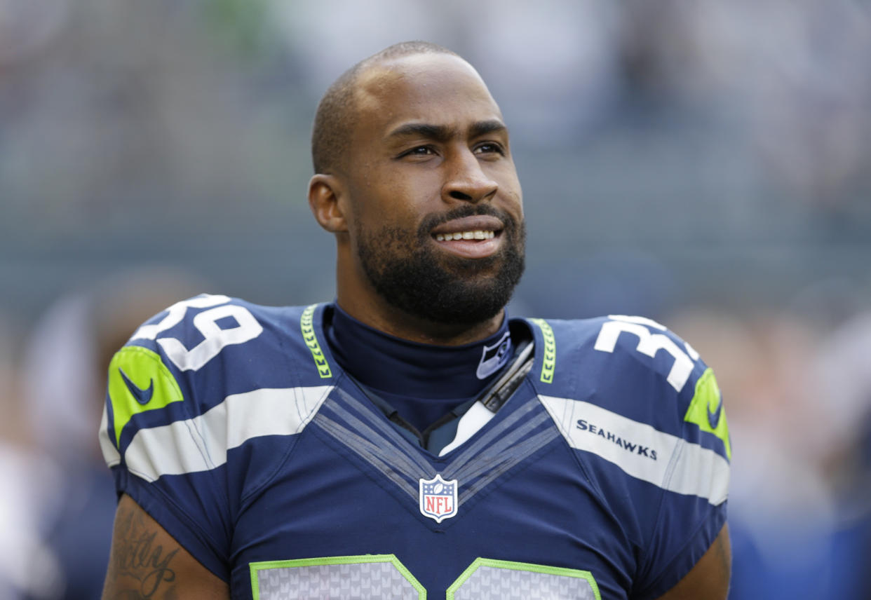 Brandon Browner has been in police custody since July. (AP Photo/Ted S. Warren)