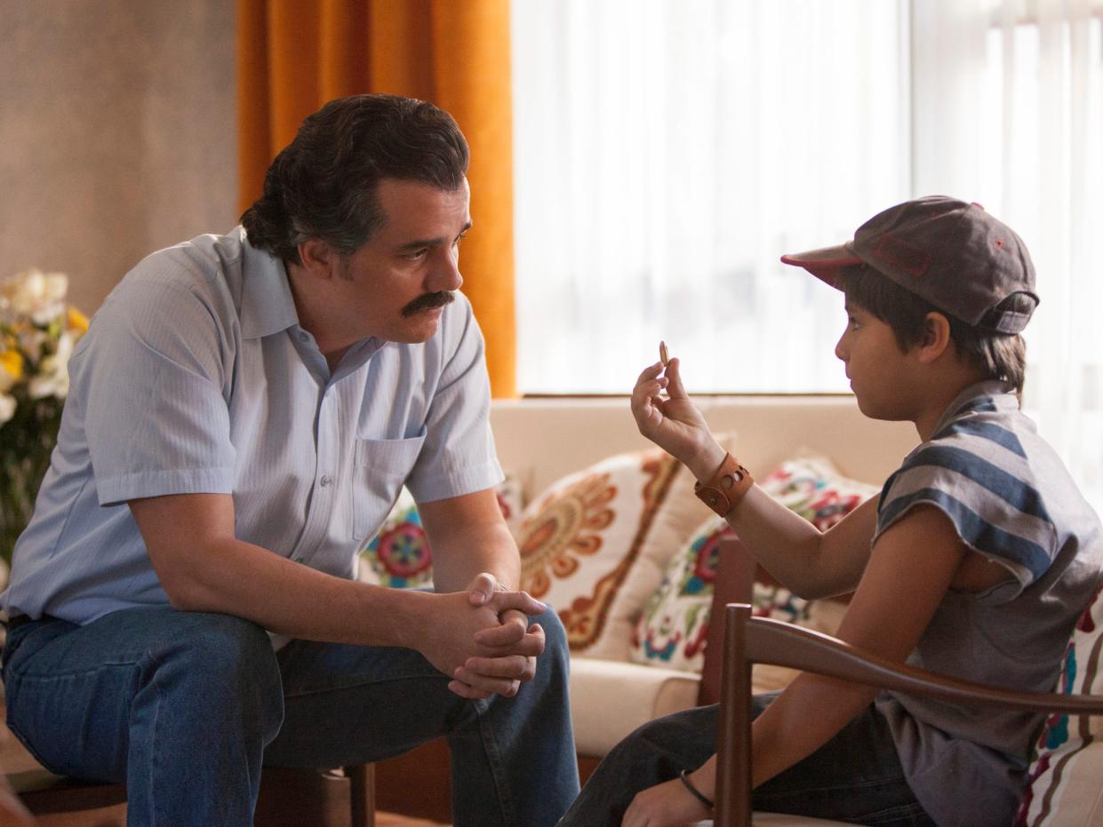 Wagner Moura in "Narcos"