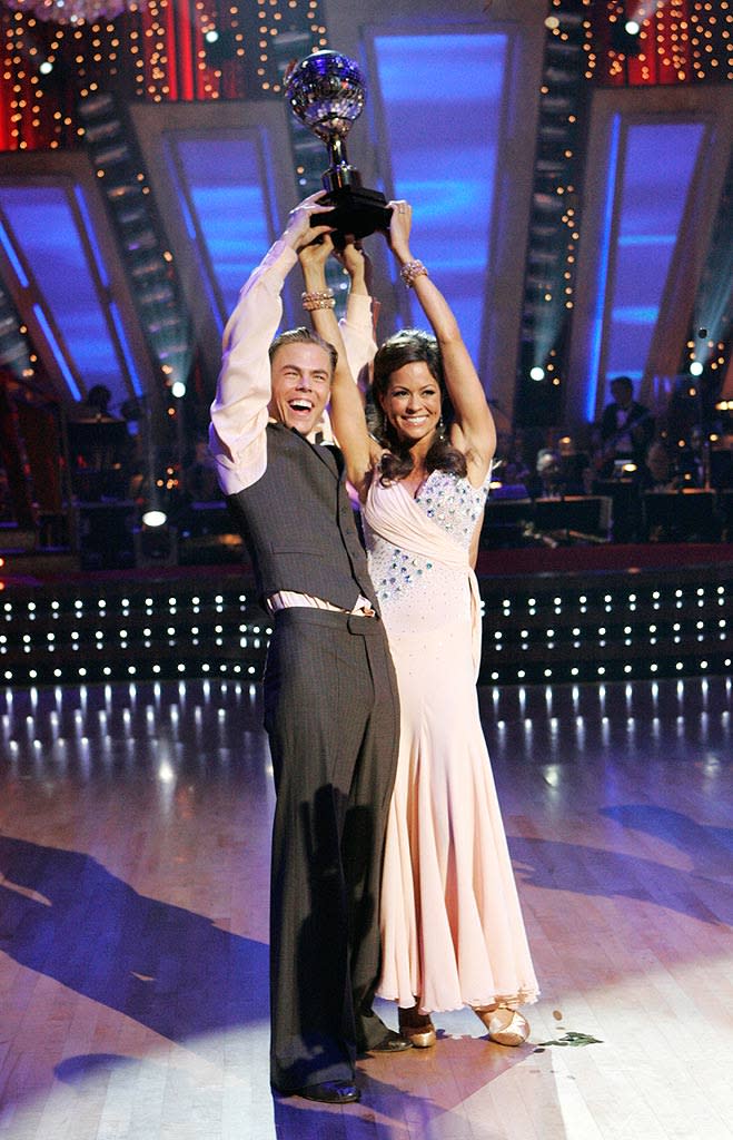 Hough Burke DWTS Win