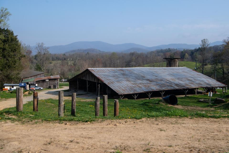 Hickory Nut Gap Farm in Fairview, April 2, 2024.