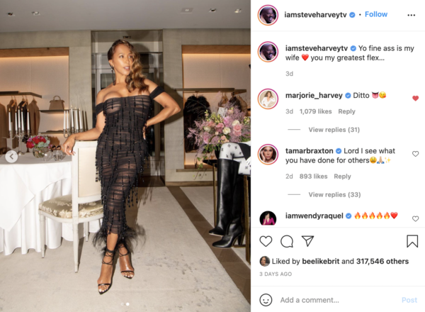 That Dress Barely Giving $17': Fans React Over Price of Marjorie Harvey's  $17,000 Valentine's Day Dress