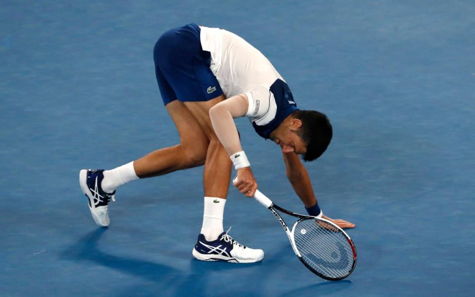 Novak Djokovic doesn't know when he will next compete as he continues to be plagued by an elbow injury - AP