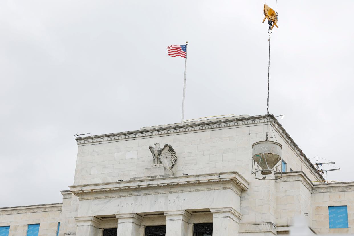 The Federal Reserve building in Washington D.C.