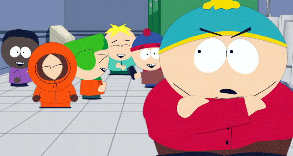 A scene from South Park: The Streaming Wars. 