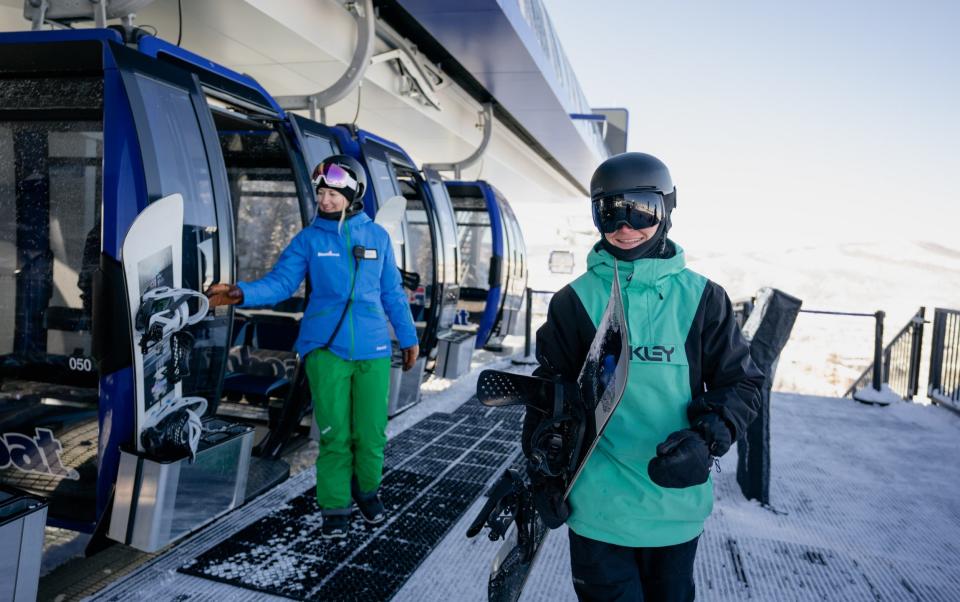 Steamboat Ski Area Colorado America