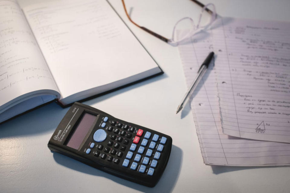 Algebra I is the most popular course offered by Khan Academy, founder Sal Khan observed. (Nikolas Kokovlis/Getty Images)