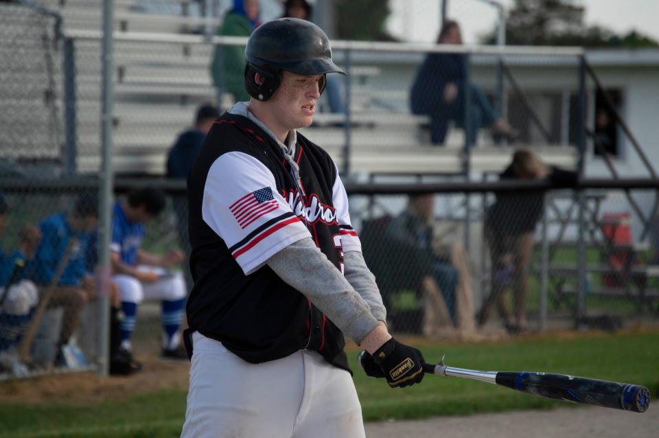 Laiken Barnes plays more than just basketball. He is also a member of the baseball, football and track teams at Waldron High School.