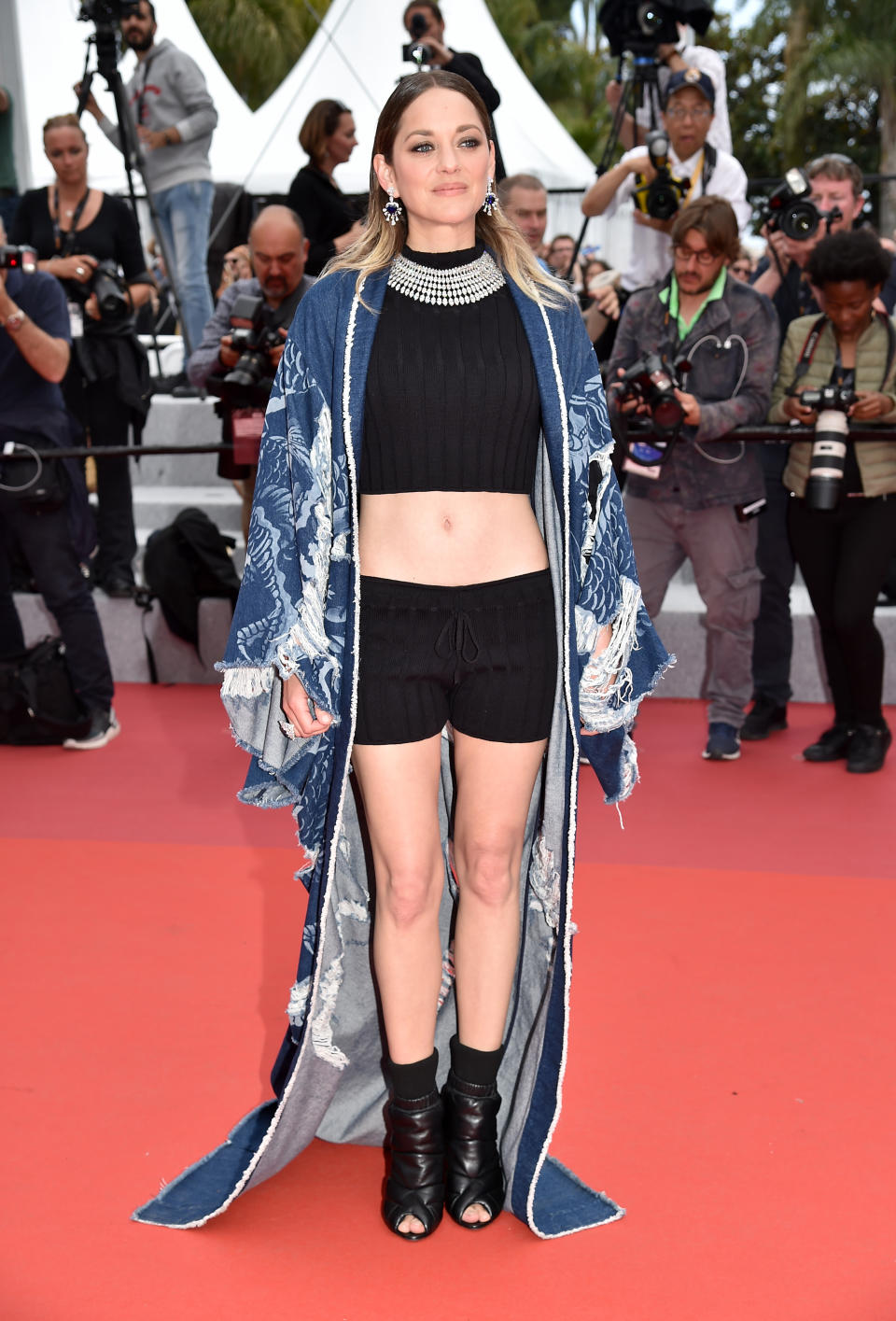 Marion Cotillard at the premiere of 'Matthias and Maxime' on day nine of Cannes Film Festival on 22 May 2019