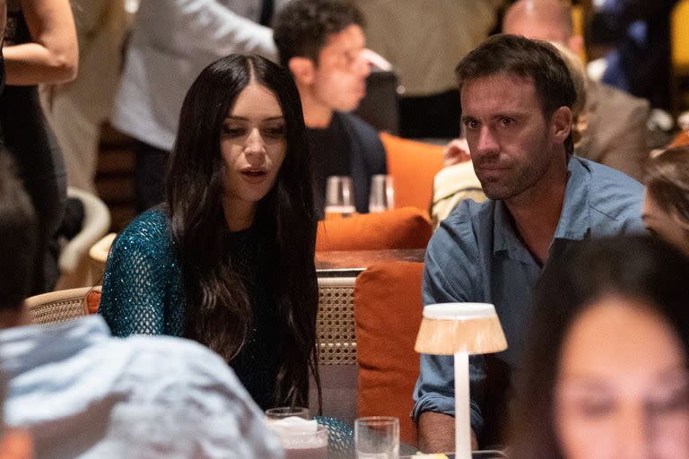 Zaira Nara y Facundo Pieres estuvieron juntos en un evento en Punta del Este