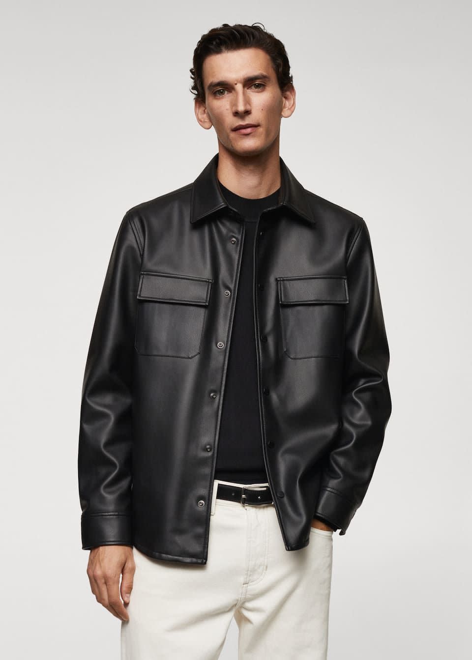 <p><a href="https://go.redirectingat.com?id=74968X1596630&url=https%3A%2F%2Fshop.mango.com%2Fus%2Fmen%2Fjackets-and-vests-jackets%2Fleather-effect-overshirt_57029406.html&sref=https%3A%2F%2F" rel="nofollow noopener" target="_blank" data-ylk="slk:Shop Now;elm:context_link;itc:0;sec:content-canvas" class="link ">Shop Now</a></p><p>Leather-effect overshirt</p><p>mango.com</p><p>$59.99</p>