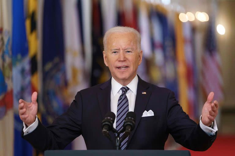 El presidente norteamericano Joe Biden