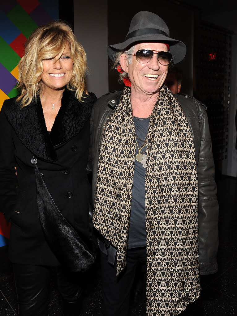 The Rum Diary NY Premiere 2011 Keith Richards