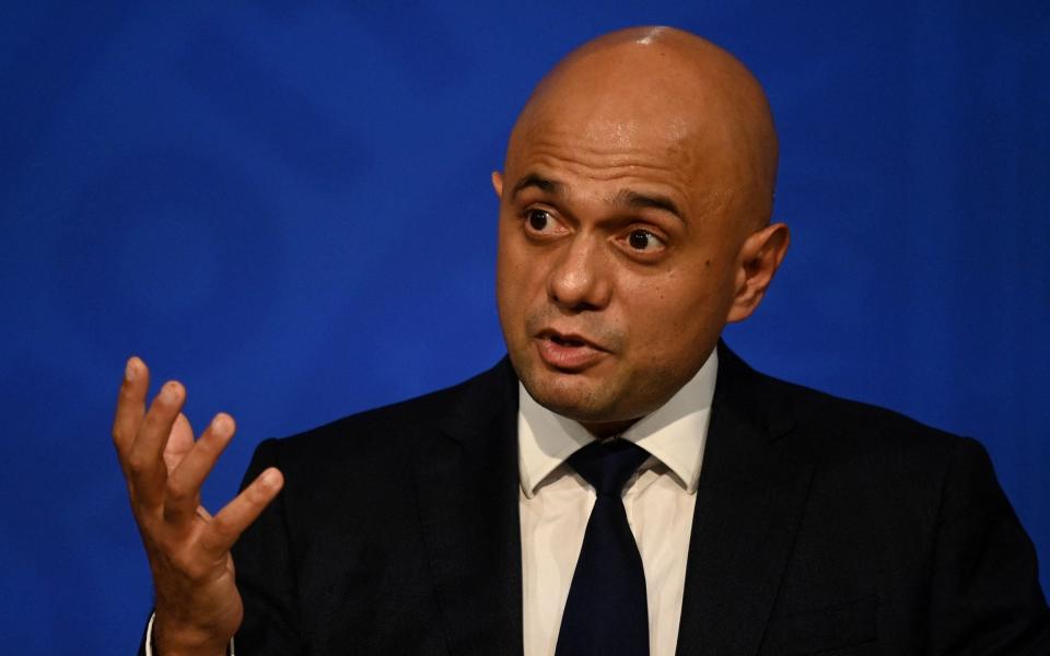 Sajid Javid said the funding would 'bolster staff numbers' - Toby Melville/Pool/AFP via Getty Images