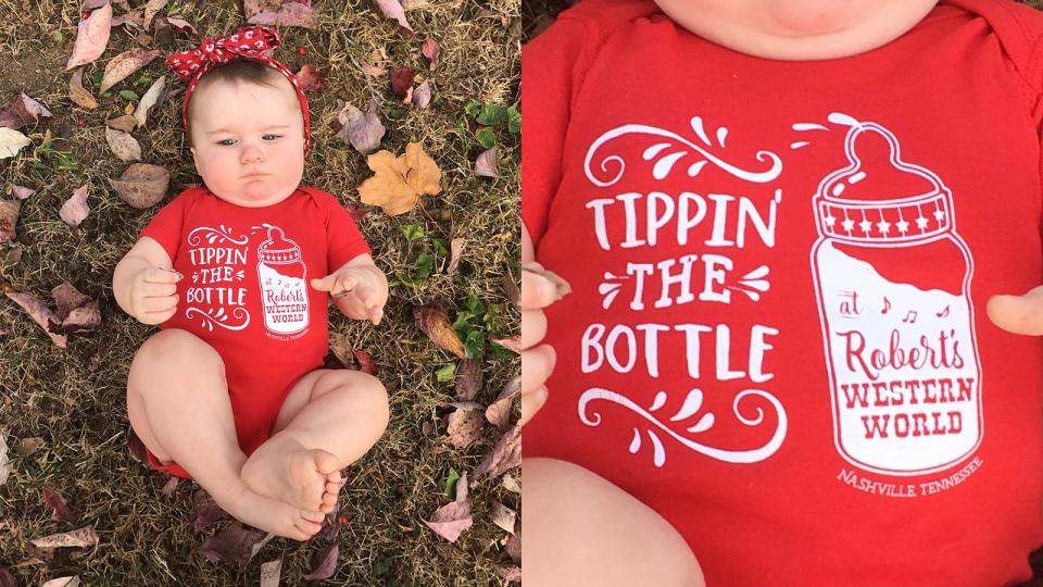 The Tennessean / Reviewed 2019 gift guide: Tippin' the Bottle Baby Onesie