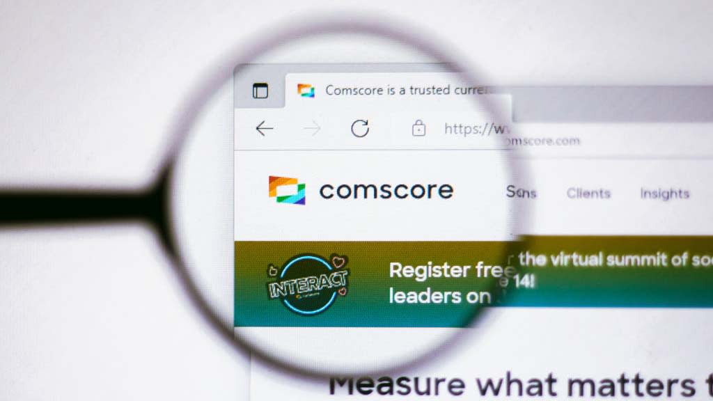  Comscore logo. 