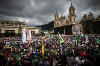 Protest against President Ivan Duque's policies