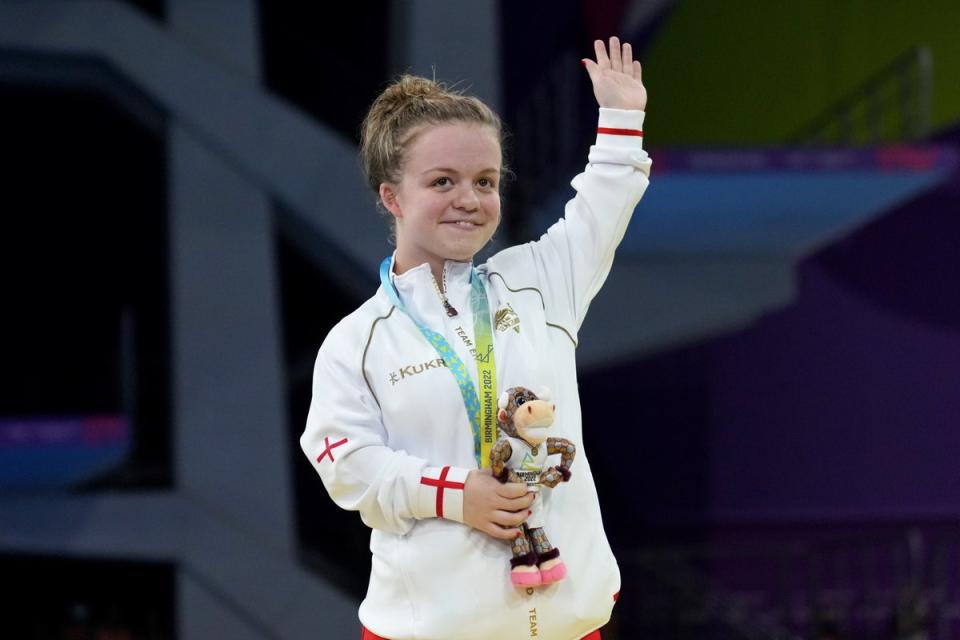 Maisie Summers-Newton claimed her first Commonwealth Games gold medal (Tim Goode/PA) (PA Wire)