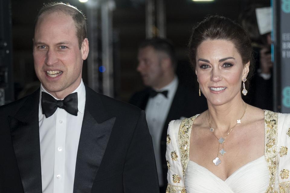 Prince William, Duke of Cambridge and Catherine, Duchess of Cambridge attend the EE British Academy Film Awards 2020
