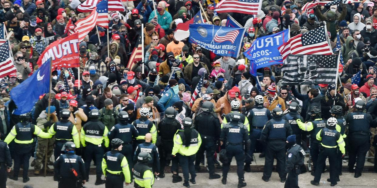 Attack on US Capitol on January 6 by pro-Trump mob