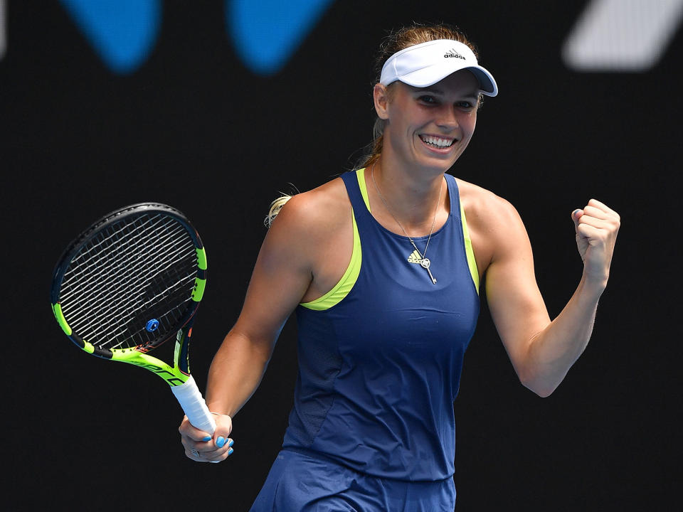 Australian Open: Caroline Wozniacki making the most of second chance with win over Magdalena Rybarikova