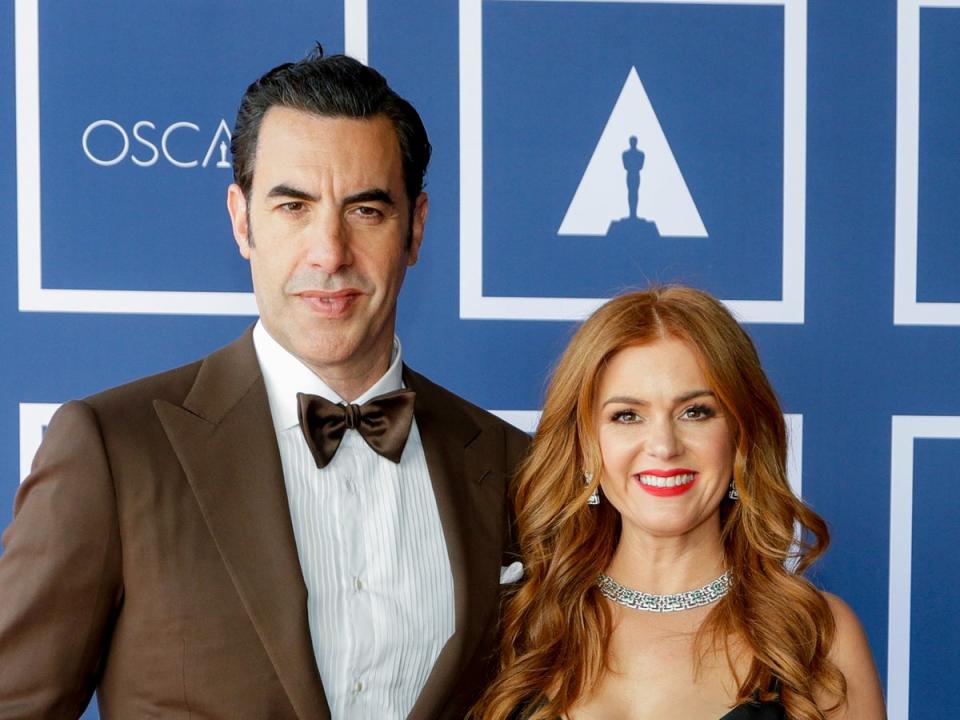 Sacha Baron Cohen and Isla Fisher have separated after 13 years of marriage (Getty Images)