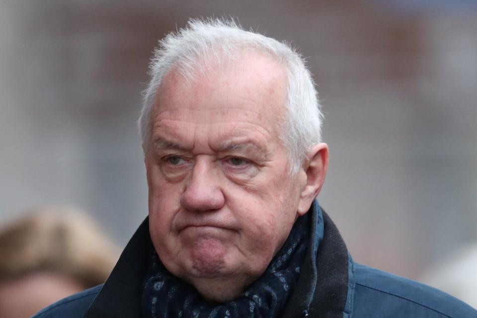 Former Chief Superintendent of South Yorkshire Police David Duckenfield arrives at Preston Crown Court: MGO