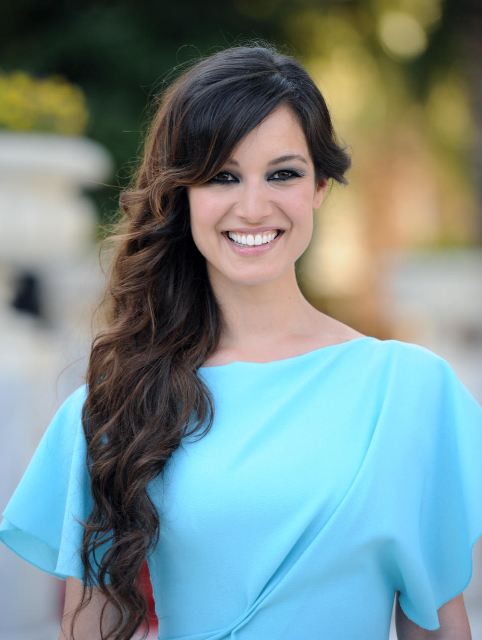 French actress Berenice Marlohe during a photo call of the 23rd film in the James Bond series, 'Skyfall', in Istanbul, Turkey, Sunday, April 29, 2012. (AP Photo)