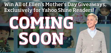 Exclusively for First-Time Pregnant Moms-to-Be: How to Win Ellen's Mother's Day Prizes! 