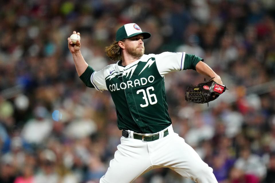 Pierce Johnson had a 6.00 ERA and 1.85 WHIP with Colorado this season, but he converted 13 of 15 save opportunities and struck out 58 batters in 39 innings.