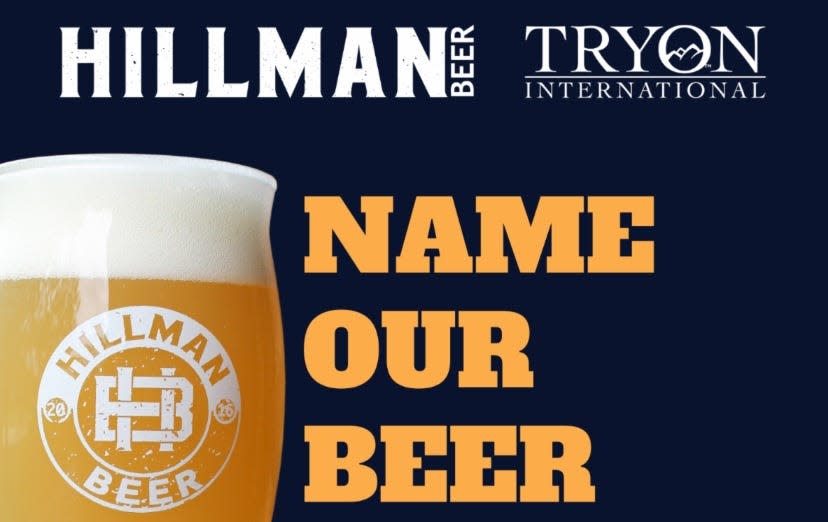 Tryon International Equestrian Center and Hillman Beer have teamed up with Hillman creating a new beer to honor the center. A contest is now open for consumers to name the beer.