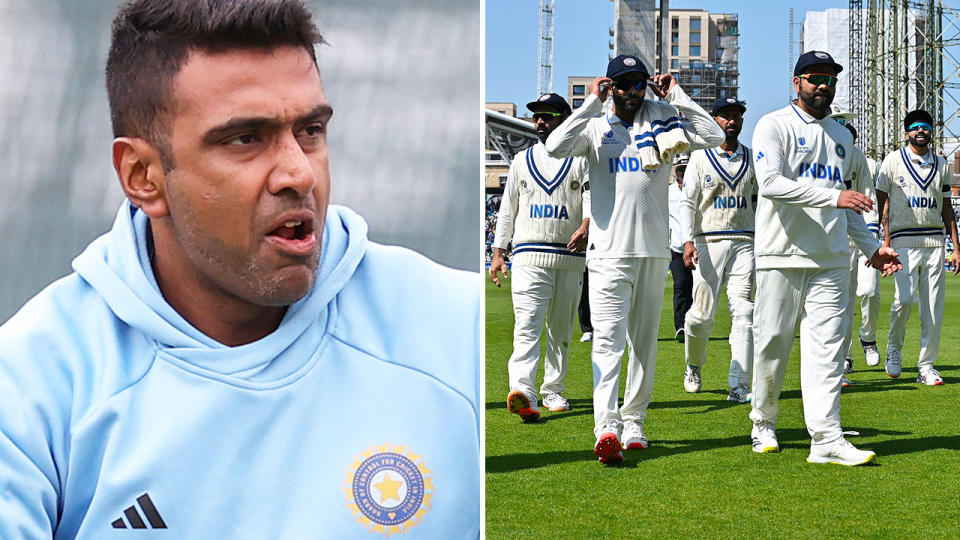Ravi Ashwin's shock axing from the India side was savaged by many of the country's die-hard cricket fans. Pic: Getty
