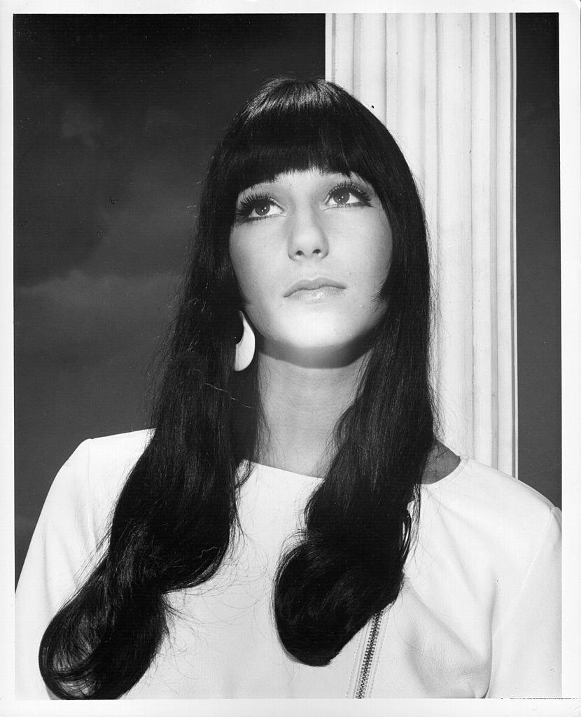 a portrait of Cher from 1963