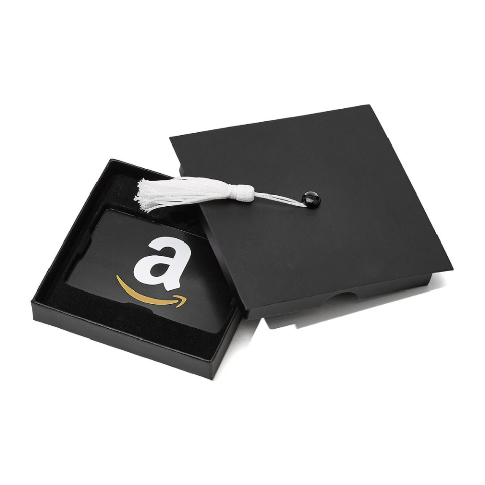 Amazon.com Gift Card in a Graduation Cap Box