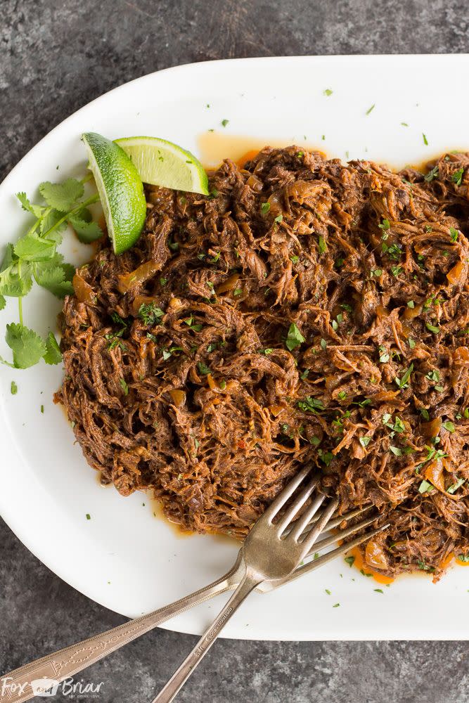 Slow-Cooker Mexican Shredded Beef
