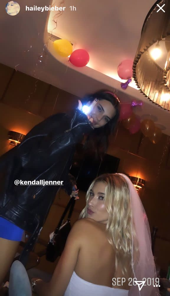 Kendall Jenner, Hailey Baldwin | Hailey Bieber/Instagram