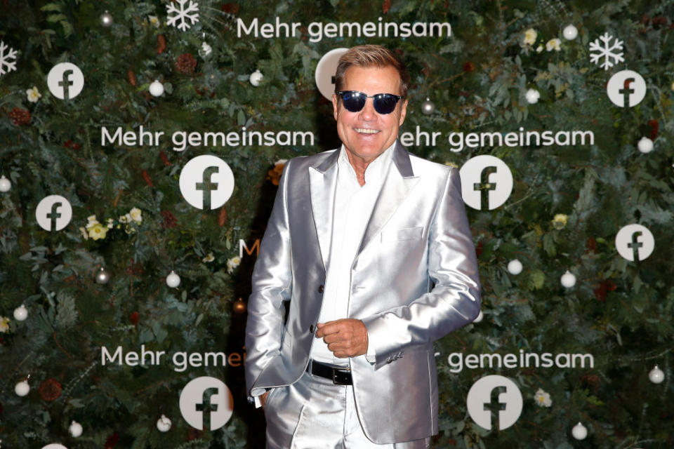 HAMBURG, GERMANY - DECEMBER 09: Dieter Bohlen during the Facebook Christmas Concert on December 9, 2019 in Hamburg, Germany. (Photo by Franziska Krug/Getty Images for Facebook)