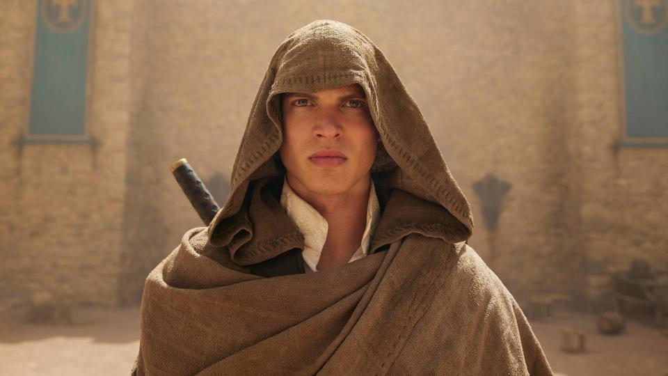 Josha Stradowsk as Rand in The Wheel of Time season 2